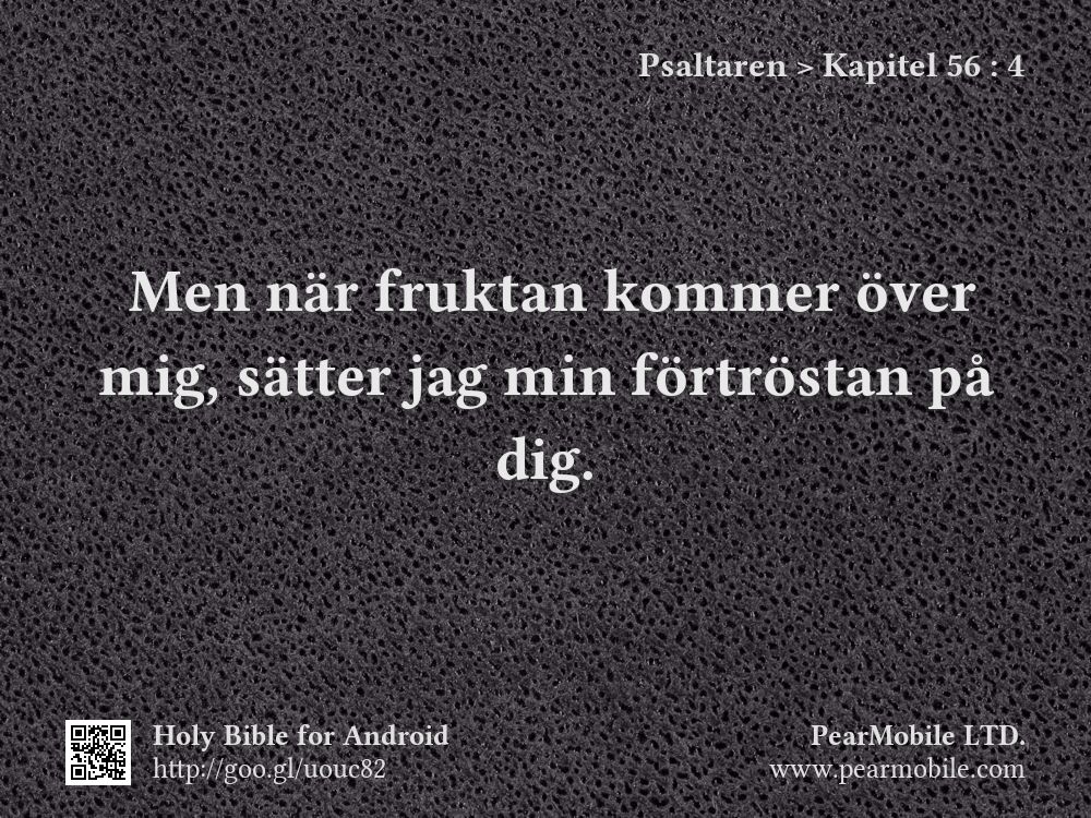 Psaltaren, Kapitel 56:4